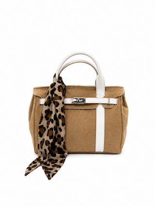Bella Midi Camel / White - fronte