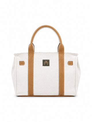 Bella Midi White / Camel - retro