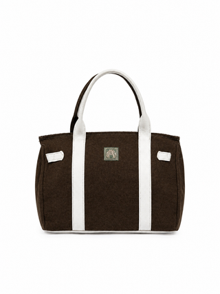 Bella Midi Brown / White - retro