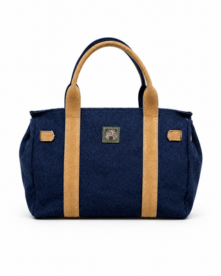 Bella Midi Navy / Camel - retro
