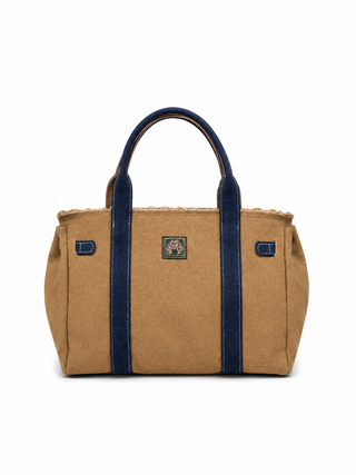 Bella Midi Camel / Navy - retro