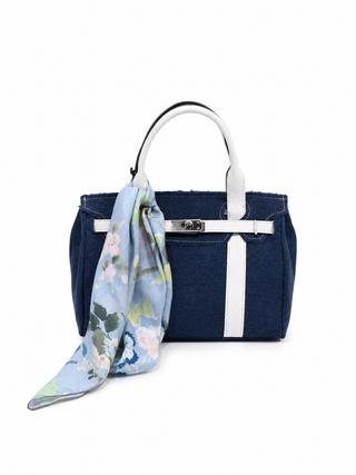 Bella Midi Navy / White - fronte