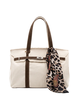 Bella Big Off White / Brown - fronte