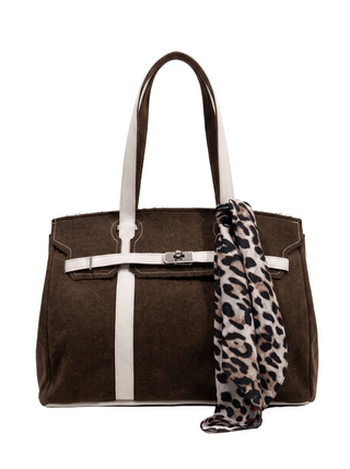 Bella Big Brown / Off White - fronte