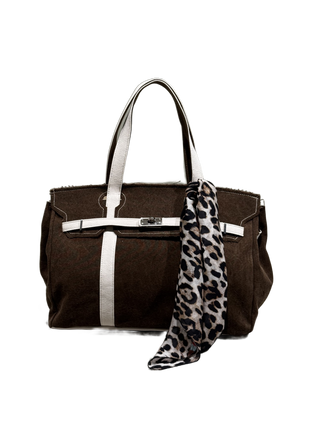Bella Big Brown / Off White - fronte