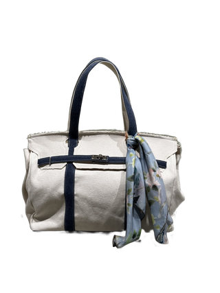 Bella Big Off White / Navy - fronte