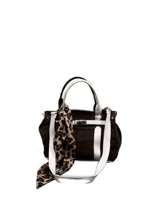 Bella Midi Brown / Off White - fronte