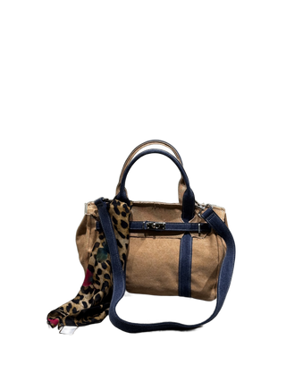 Bella Midi Camel / Navy - fronte