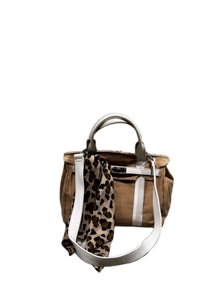 Bella Midi Camel / White - fronte