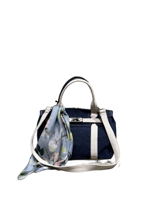Bella Midi Navy / Off White - fronte