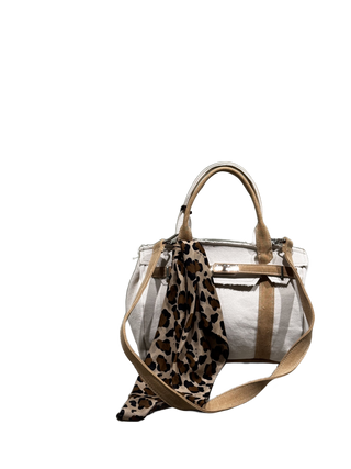 Bella Midi Off White / Camel - fronte