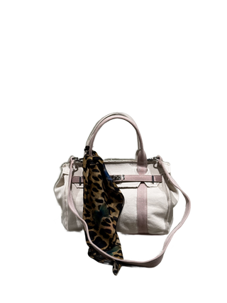 Bella Midi Off White / Pink - fronte