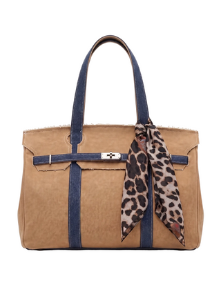 Bella Big Camel / Navy - fronte
